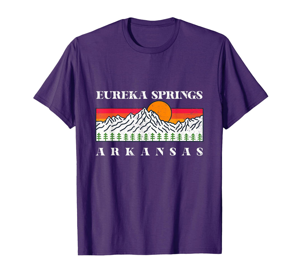 Sunset Mountain Eureka Springs T-Shirt - Custom Art Print Men Women - T-Shirt, Sweatshirt, Hoodie