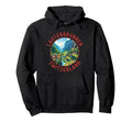 Lauterbrunnen Switzerland Distressed Hoodie - Graphic Print for Adults - T-Shirt, Sweatshirt, Hoodie