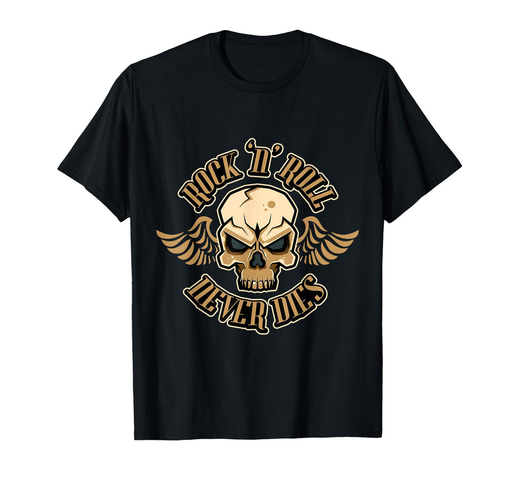 50S Rnr Rock N Roll Never Dies T-Shirt - Graphic Print Unisex - T-Shirt, Sweatshirt, Hoodie