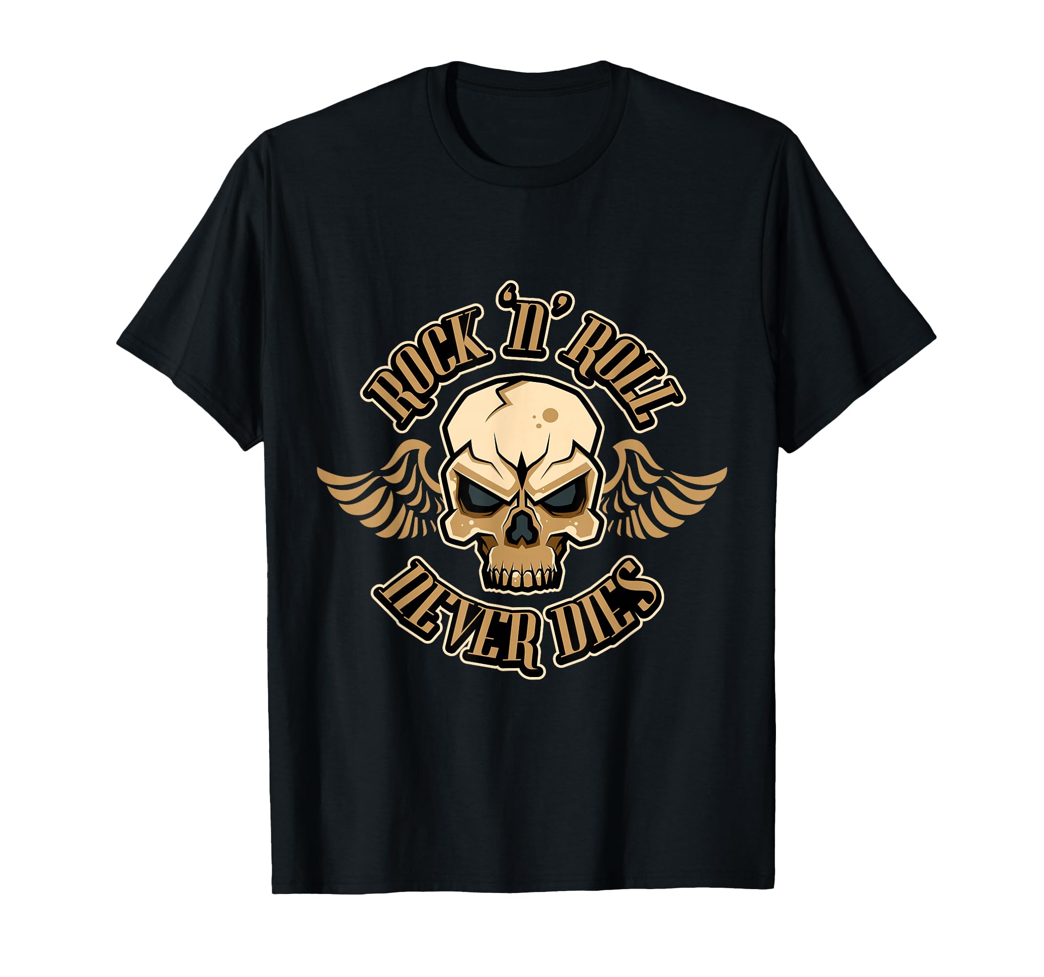 50S Rnr Rock N Roll Never Dies T-Shirt - Graphic Print Unisex - T-Shirt, Sweatshirt, Hoodie