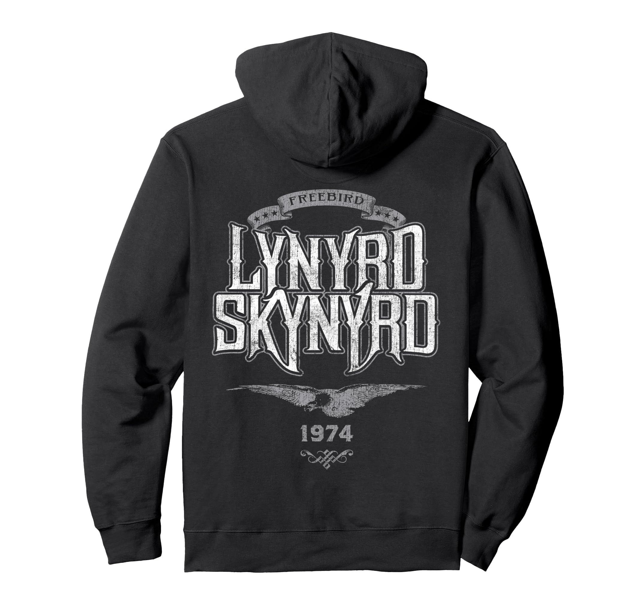 Lynyrd Skynyrd Freebird Logo 1974 Hoodie - Casual Everyday Wear Men Women - T-Shirt, Sweatshirt, Hoodie