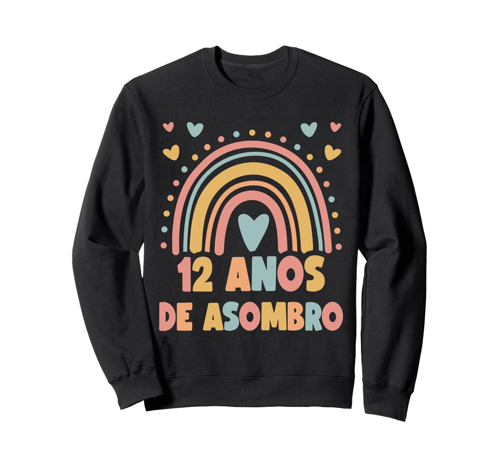 12 Year Old Boho Rainbow 12Th Spanish Sweatshirt - Streetwear Style Unisex - T-Shirt, Sweatshirt, Hoodie