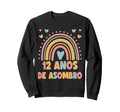 12 Year Old Boho Rainbow 12Th Spanish Sweatshirt - Streetwear Style Unisex - T-Shirt, Sweatshirt, Hoodie