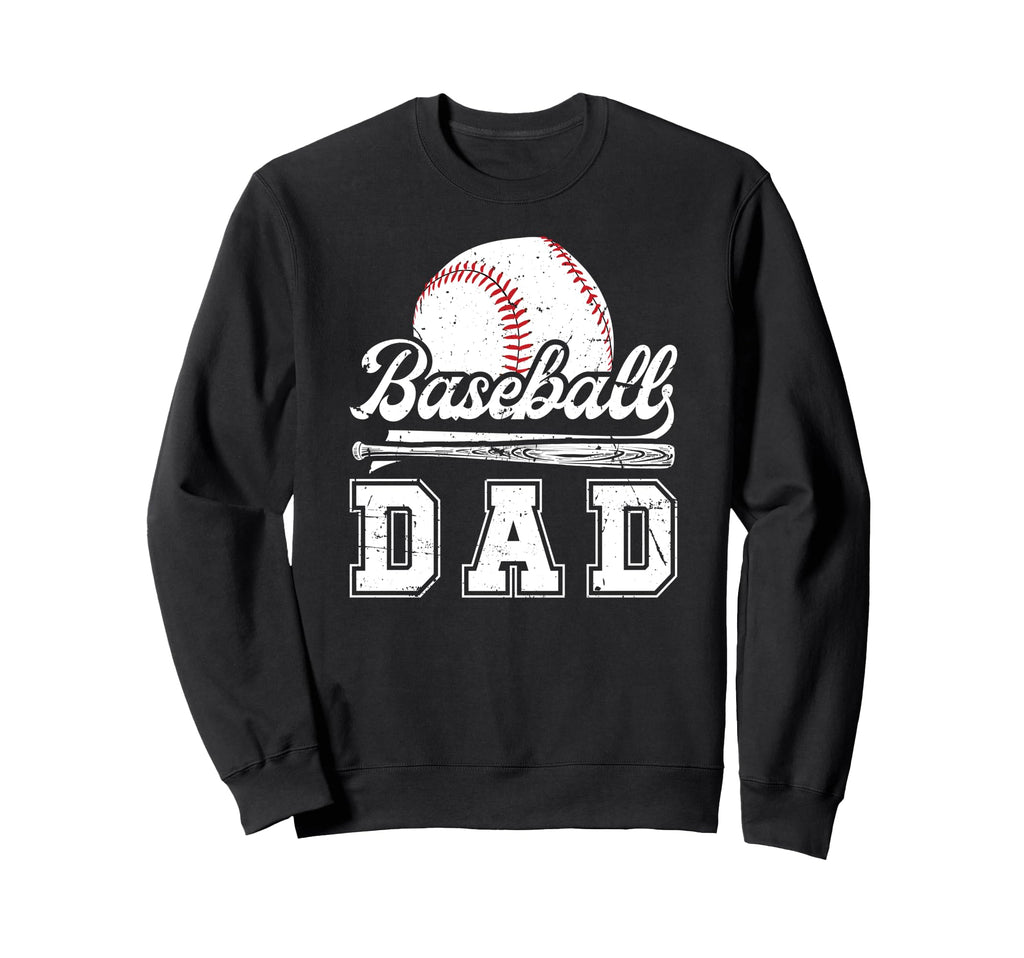 Baseball Dad Baseball Player Dad Proud Sweatshirt - Graphic Print Unisex - T-Shirt, Sweatshirt, Hoodie