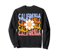 California Flower Groovy Daisy Sweatshirt - Casual Everyday Wear Men Women - T-Shirt, Sweatshirt, Hoodie