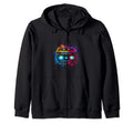 Neon Cassette Tape Gift Hoodie - Streetwear Style Men Women - T-Shirt, Sweatshirt, Hoodie