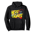 Fresh West Coast 80S 90S Hip Hop Rap Old Hoodie - Unique Graphic Unisex - T-Shirt, Sweatshirt, Hoodie