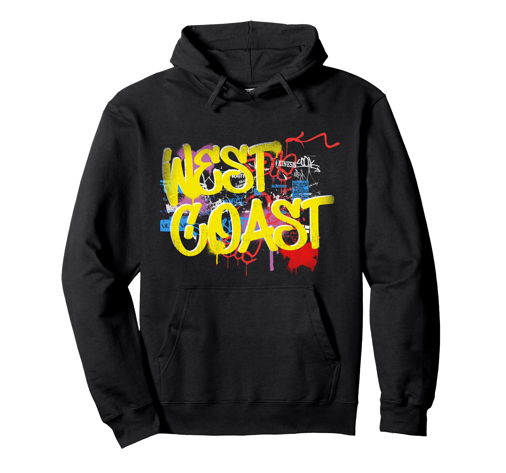 Fresh West Coast 80S 90S Hip Hop Rap Old Hoodie - Unique Graphic Unisex - T-Shirt, Sweatshirt, Hoodie