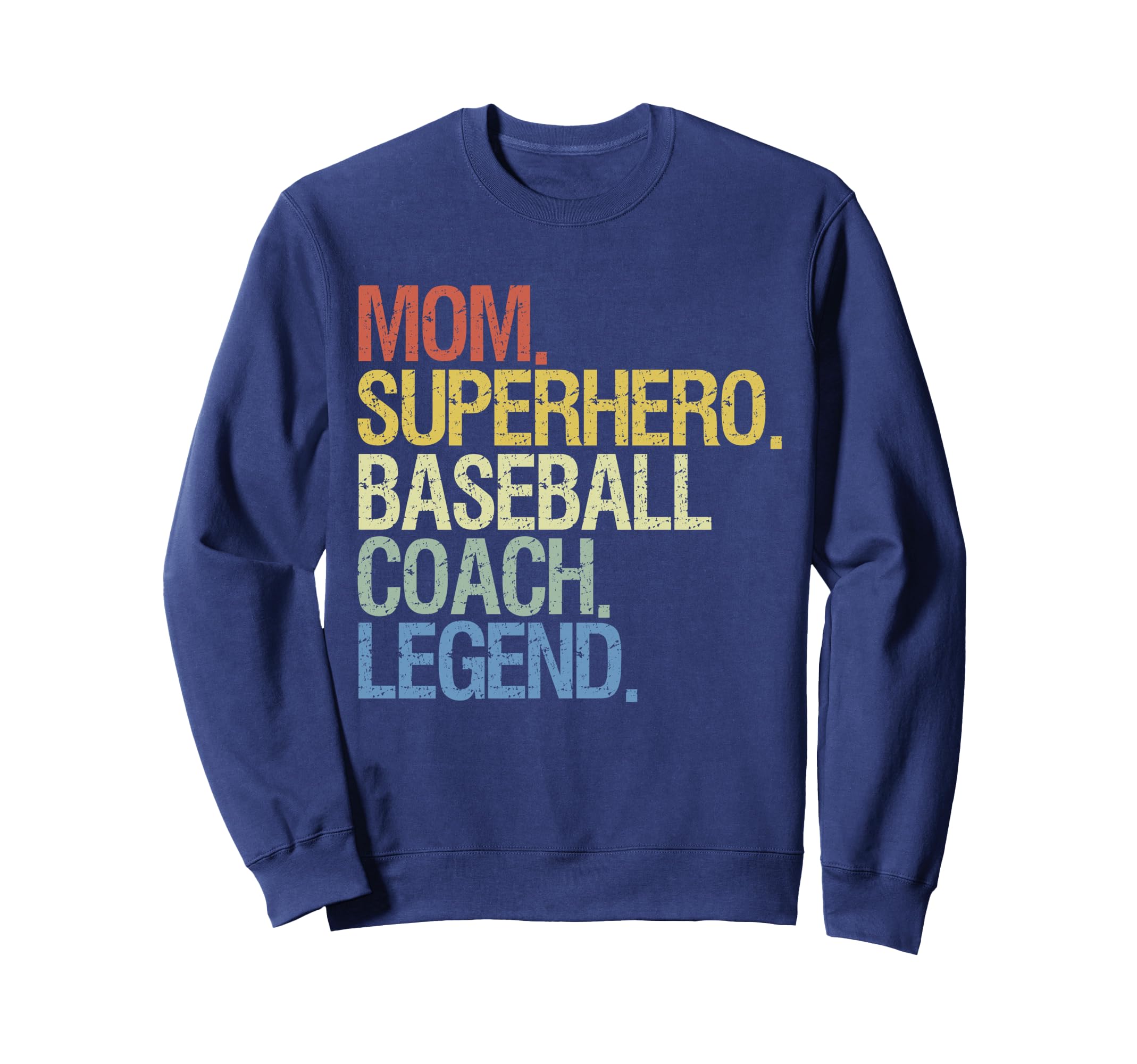 Dad Superhero Baseball Coach Legend T-Shirt - Unique Graphic Men Women - T-Shirt, Sweatshirt, Hoodie