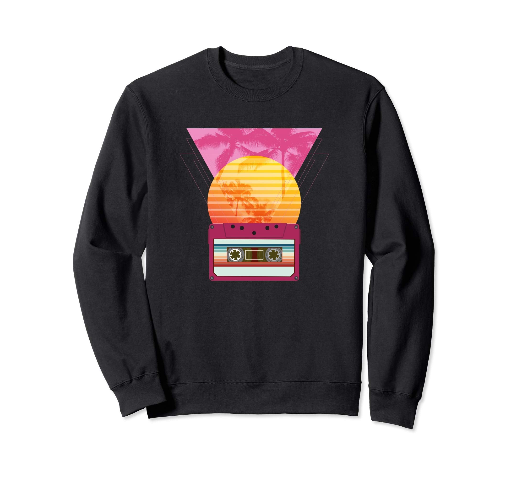 Retrowave Synthwave Vaporwave Sunset Sweatshirt - Graphic Print Unisex - T-Shirt, Sweatshirt, Hoodie