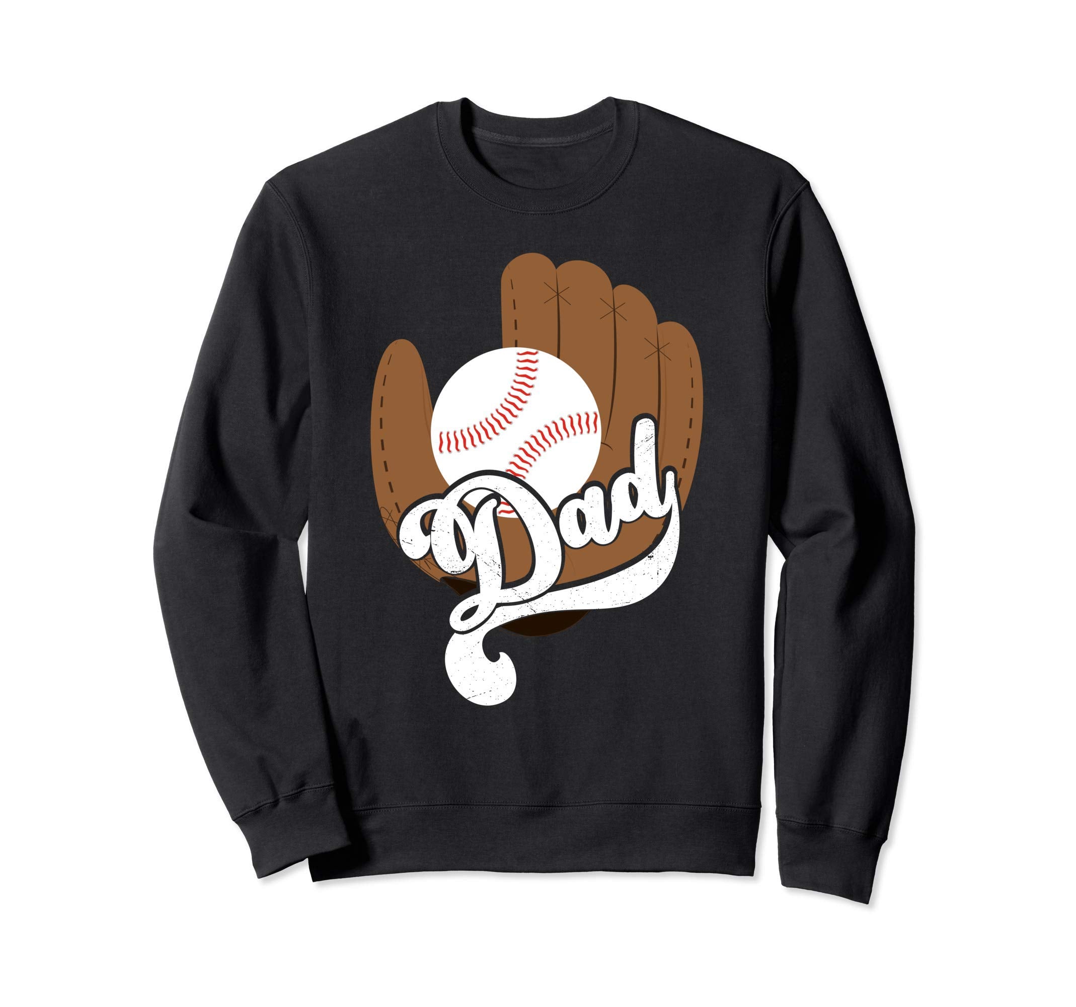 Baseball Dad Coach Fathers Day Baseball Sweatshirt - Graphic Print Unisex - T-Shirt, Sweatshirt, Hoodie