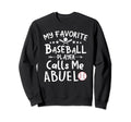 My Favorite Baseball Player Sweatshirt - Fun Novelty Design for Adults - T-Shirt, Sweatshirt, Hoodie