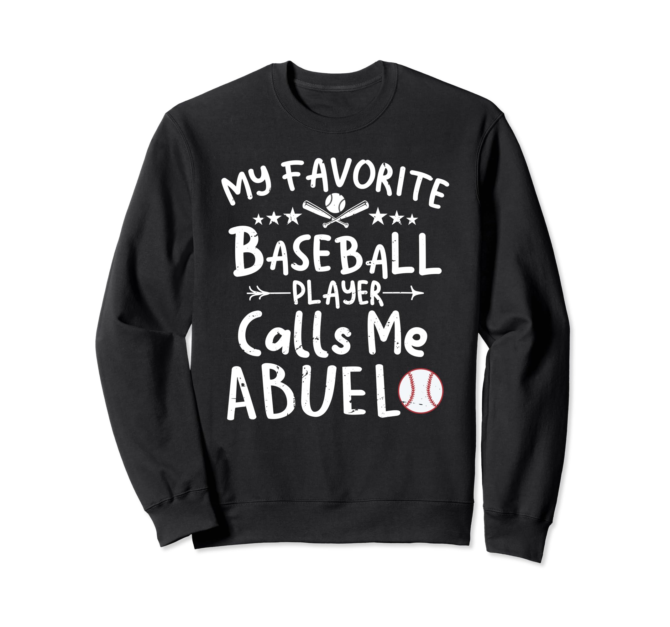 My Favorite Baseball Player Sweatshirt - Fun Novelty Design for Adults - T-Shirt, Sweatshirt, Hoodie