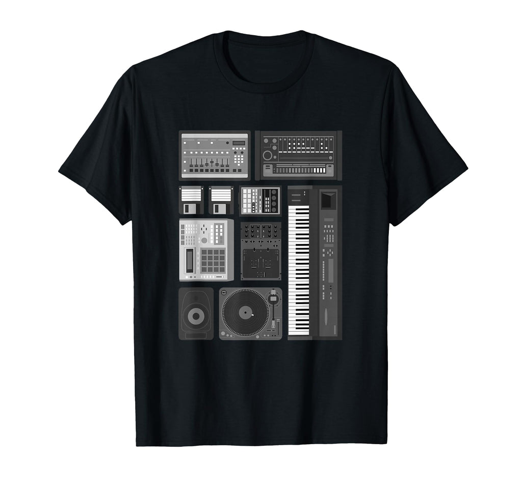 Old School Hip Hop Rap Music Beat T-Shirt - Fun Novelty Design Men Women - T-Shirt, Sweatshirt, Hoodie