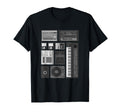 Old School Hip Hop Rap Music Beat T-Shirt - Fun Novelty Design Men Women - T-Shirt, Sweatshirt, Hoodie