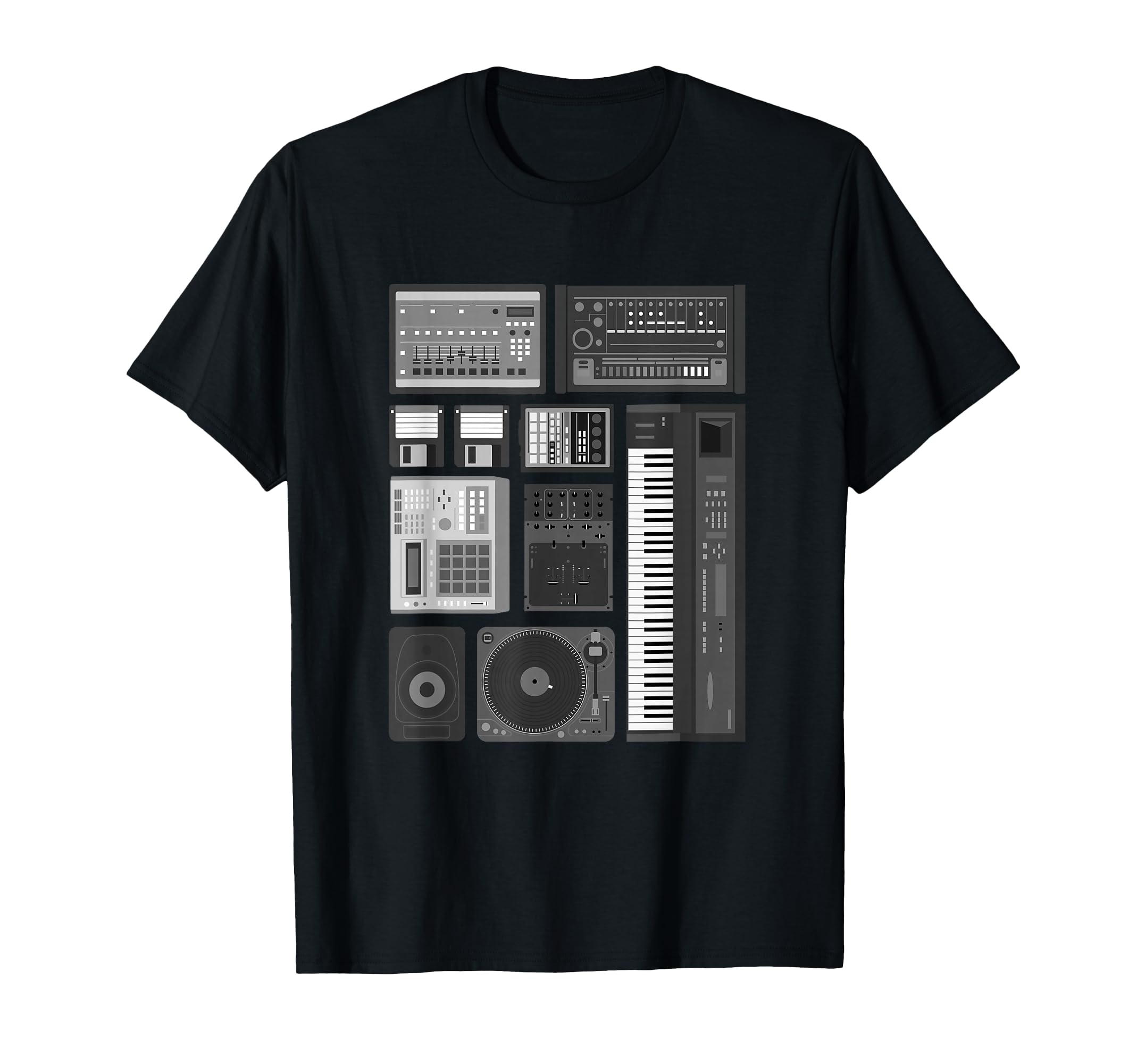 Old School Hip Hop Rap Music Beat T-Shirt - Fun Novelty Design Men Women - T-Shirt, Sweatshirt, Hoodie