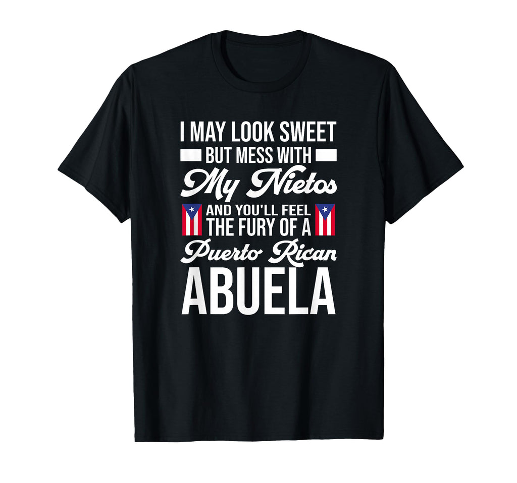 Funny Puerto Rican Grandma Abuela Boricua T-Shirt - Trendy Graphic Unisex - T-Shirt, Sweatshirt, Hoodie
