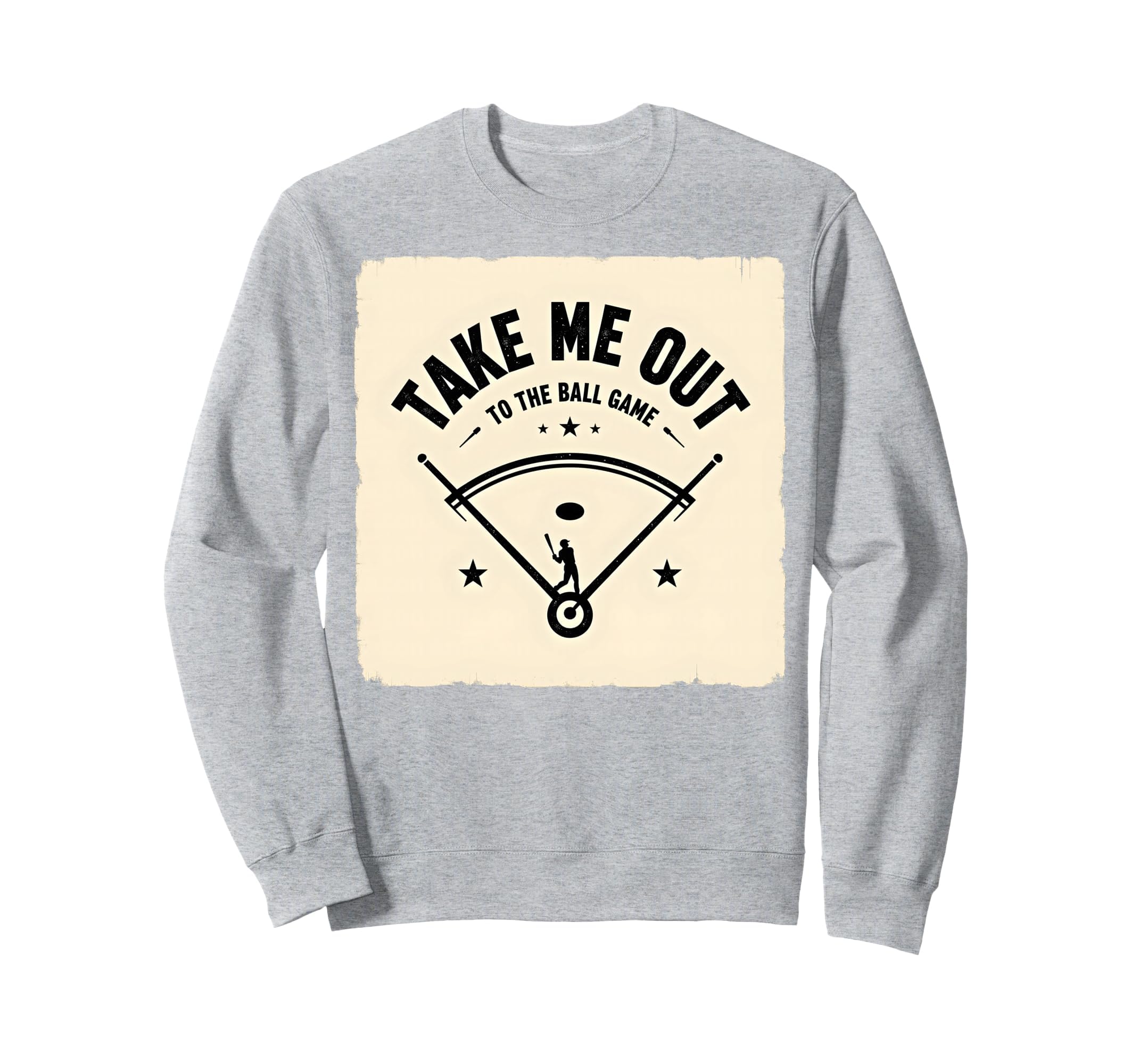 Take Me Out To Ball Game Baseball Sweatshirt - Trendy Graphic Unisex - T-Shirt, Sweatshirt, Hoodie