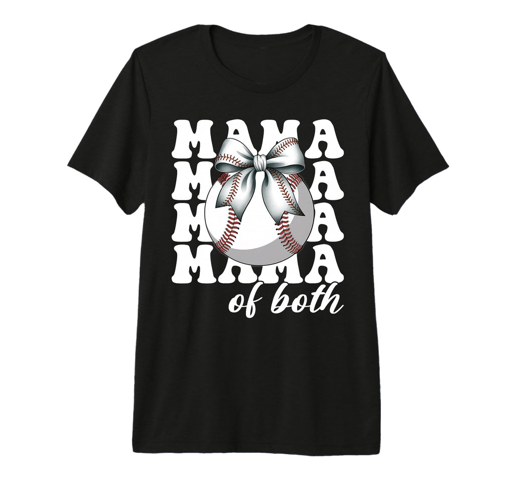 Leopard Mothers Day Mama Mom Both T-Shirt - Minimalist Print Unisex - T-Shirt, Sweatshirt, Hoodie