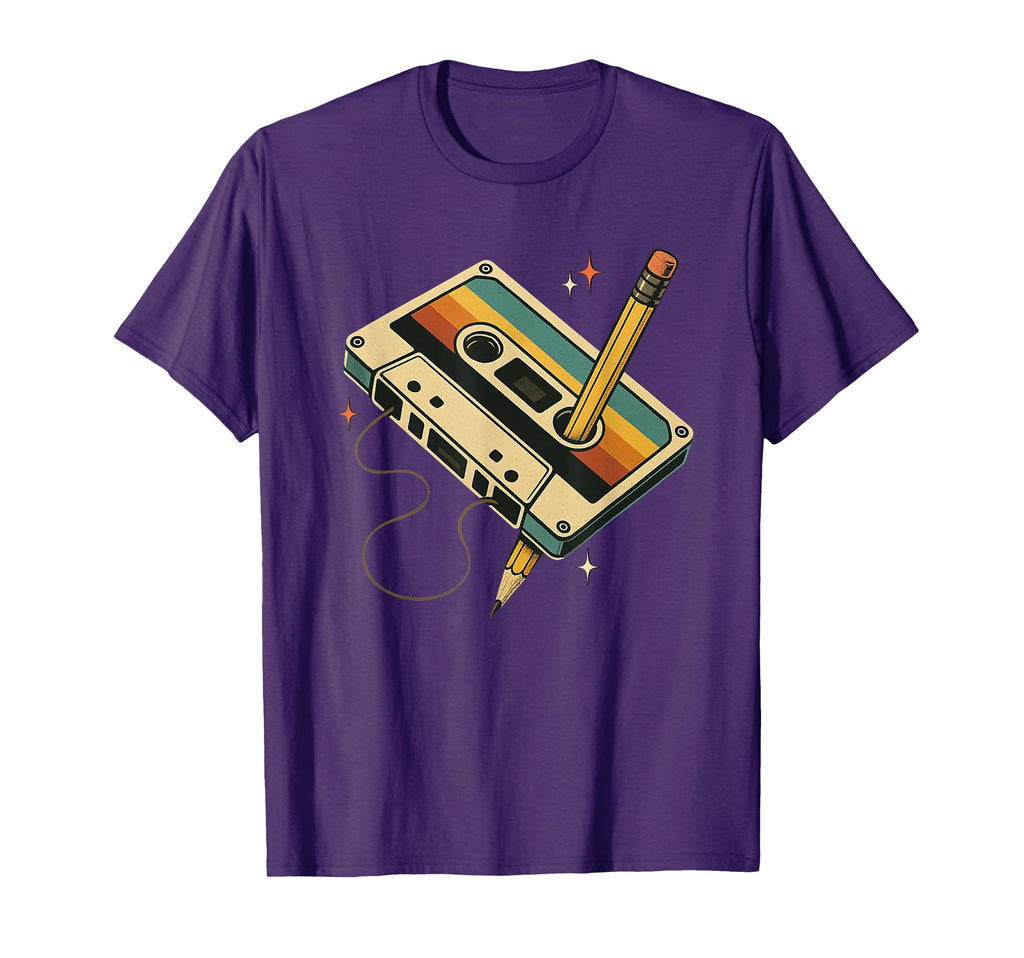 80S 90S Music Nostalgic Cassette T-Shirt - Aesthetic Graphic Men Women - T-Shirt, Sweatshirt, Hoodie