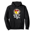 Mom Ballers Baseball Softball Mom Hoodie - Novelty Apparel for Adults - T-Shirt, Sweatshirt, Hoodie