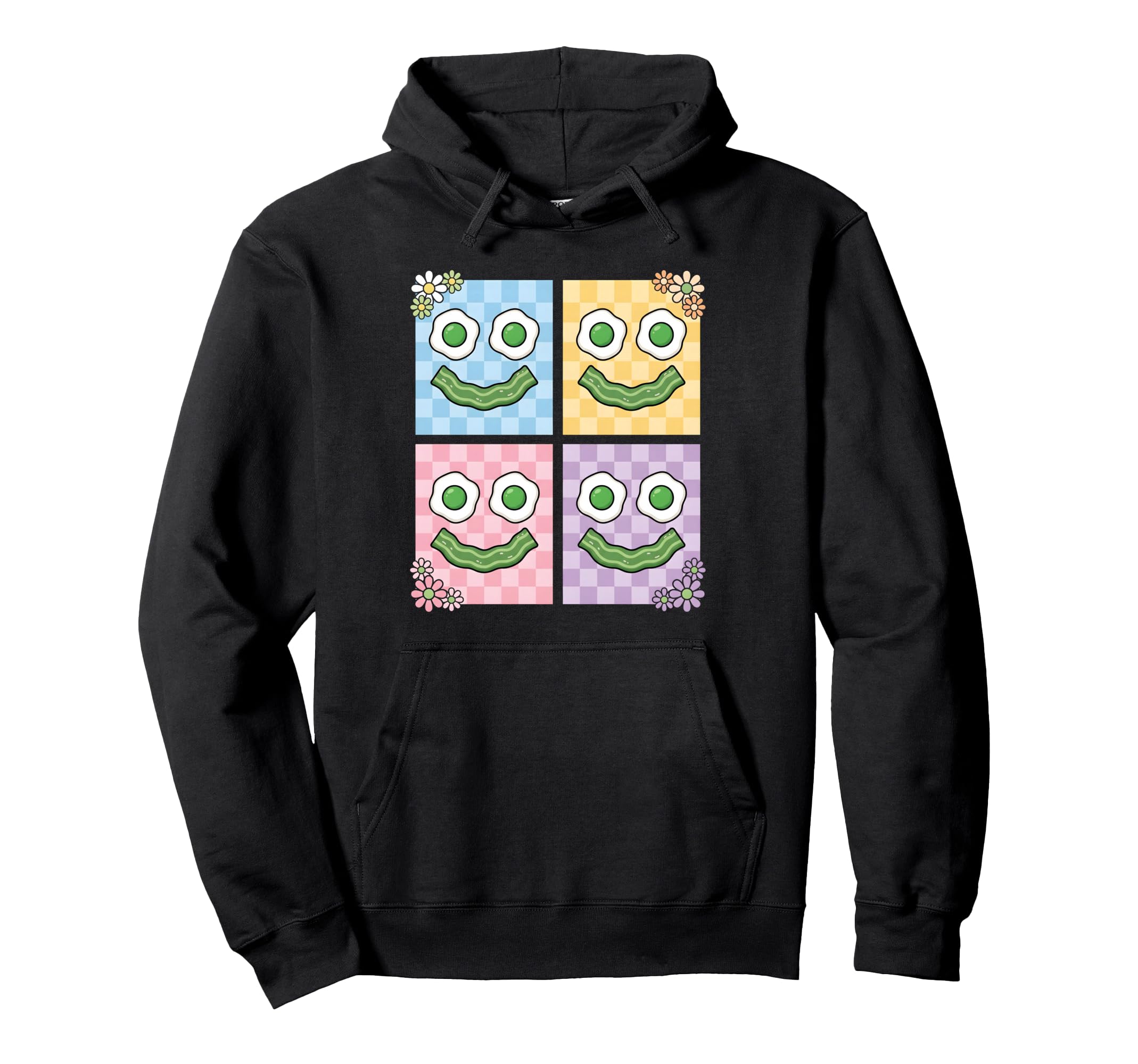 Green Face Eggs And Bacon Breakfast St Hoodie - Graphic Print Unisex - T-Shirt, Sweatshirt, Hoodie