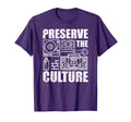 Preserve Culture Old School Hip Hop T-Shirt - Custom Art Print for Adults - T-Shirt, Sweatshirt, Hoodie