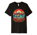 Hippie Skeleton Rock Band 60S Album T-Shirt - Streetwear Style Men Women - T-Shirt, Sweatshirt, Hoodie