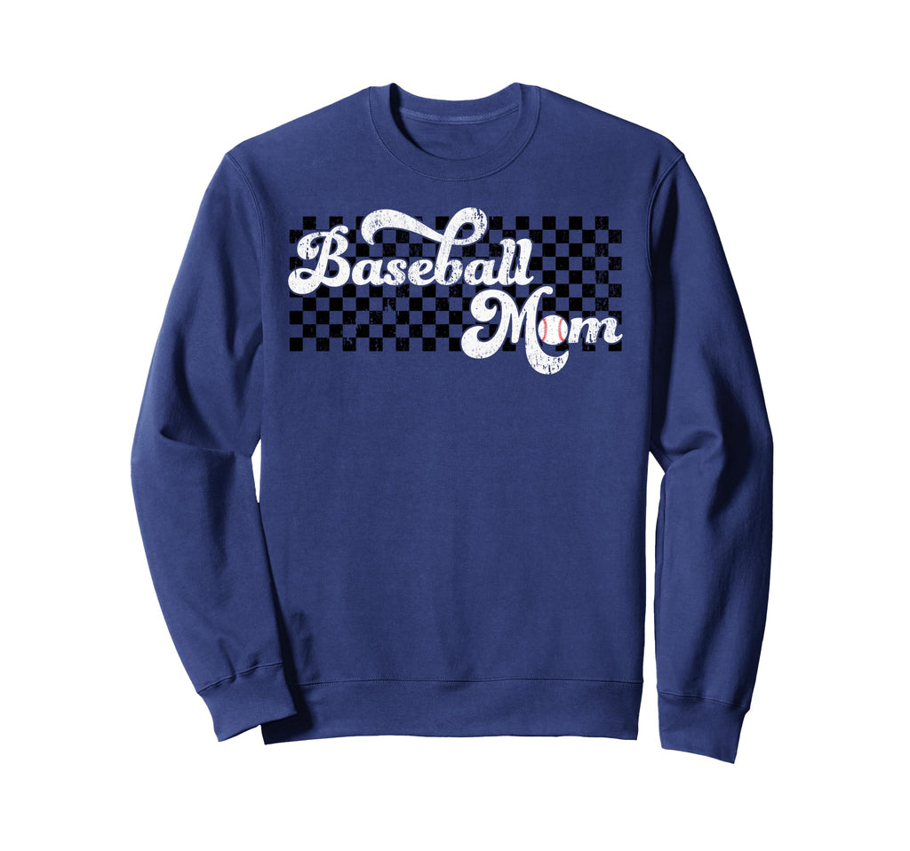 Baseball Mom Baseball Mama Sweatshirt - Novelty Apparel for Adults - T-Shirt, Sweatshirt, Hoodie