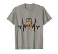 Womens Funny Camera Heartbeat T-Shirt - Custom Art Print Men Women - T-Shirt, Sweatshirt, Hoodie