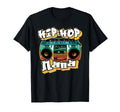 Hip Hop Nana Old School 80S 90S Boombox T-Shirt - Custom Art Print Unisex - T-Shirt, Sweatshirt, Hoodie