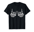 Rock Skeleton Hand Rock Roll Rock T-Shirt - Minimalist Print for Adults - T-Shirt, Sweatshirt, Hoodie