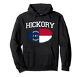 Hickory Nc North Carolina Flag Usa Sports Hoodie - Novelty Apparel Unisex - T-Shirt, Sweatshirt, Hoodie