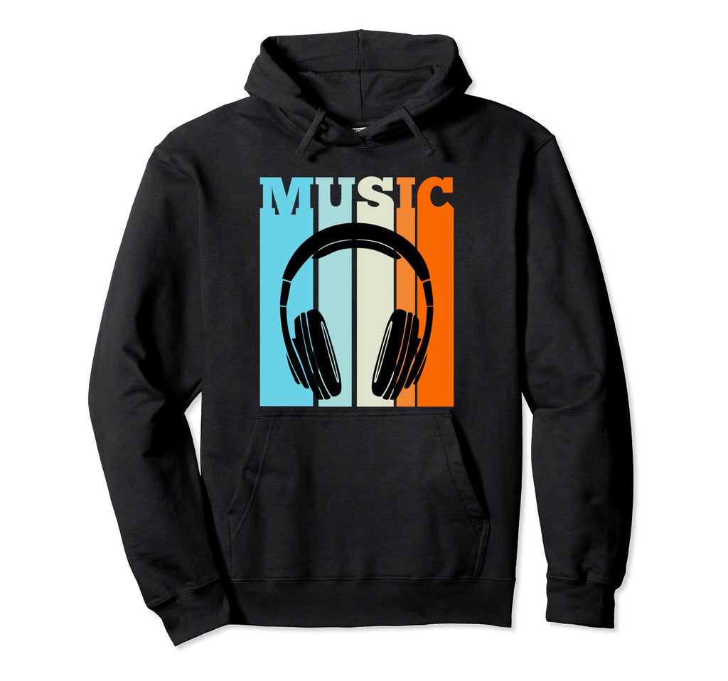 Headphones Hip Hop Music Rap Rapper Hoodie - Casual Everyday Wear Unisex - T-Shirt, Sweatshirt, Hoodie