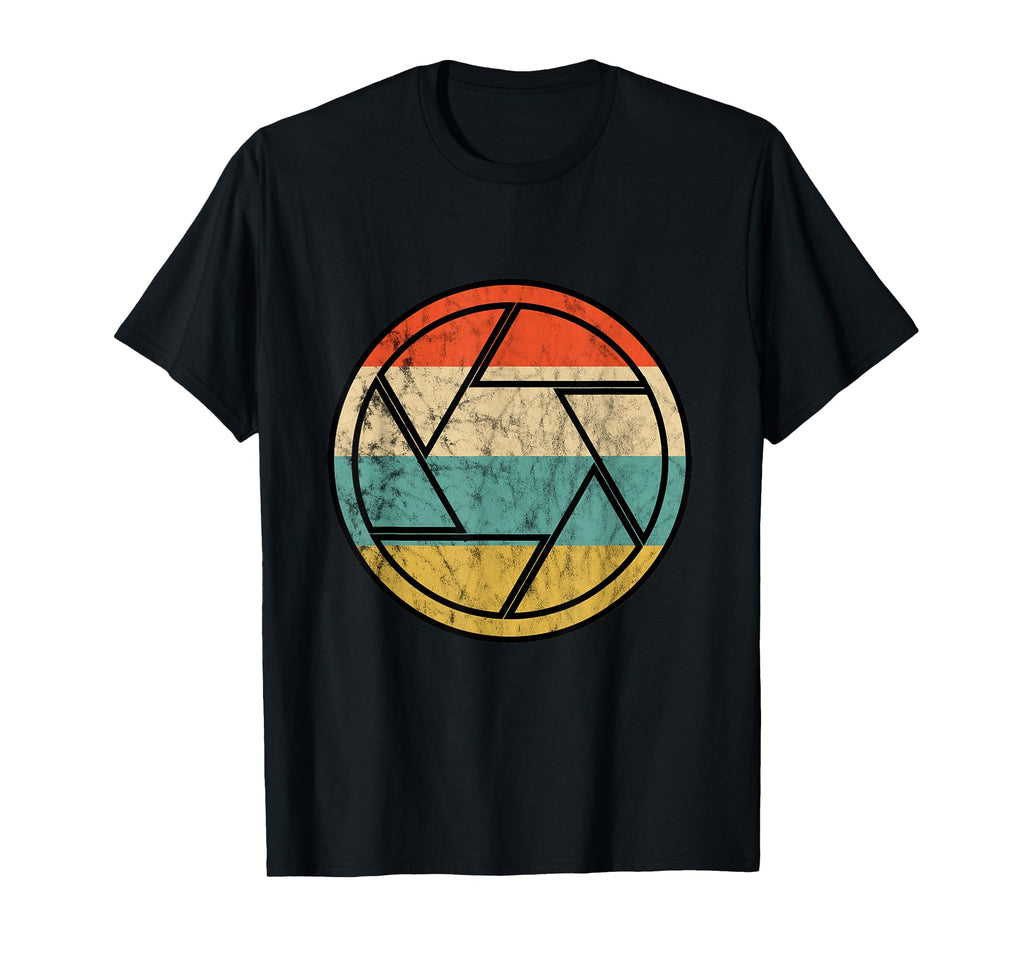 Camera Lens Sunset Photography Lover T-Shirt - Novelty Apparel Men Women - T-Shirt, Sweatshirt, Hoodie