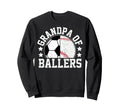 Grandpa Ballers Soccer Sweatshirt - Casual Everyday Wear for Adults - T-Shirt, Sweatshirt, Hoodie