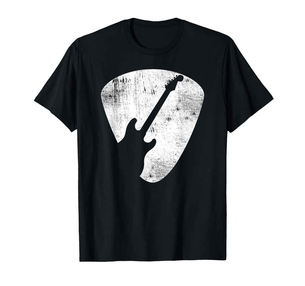 Distressed Bass Guitar Gift Musician T-Shirt - Custom Art Print Unisex - T-Shirt, Sweatshirt, Hoodie