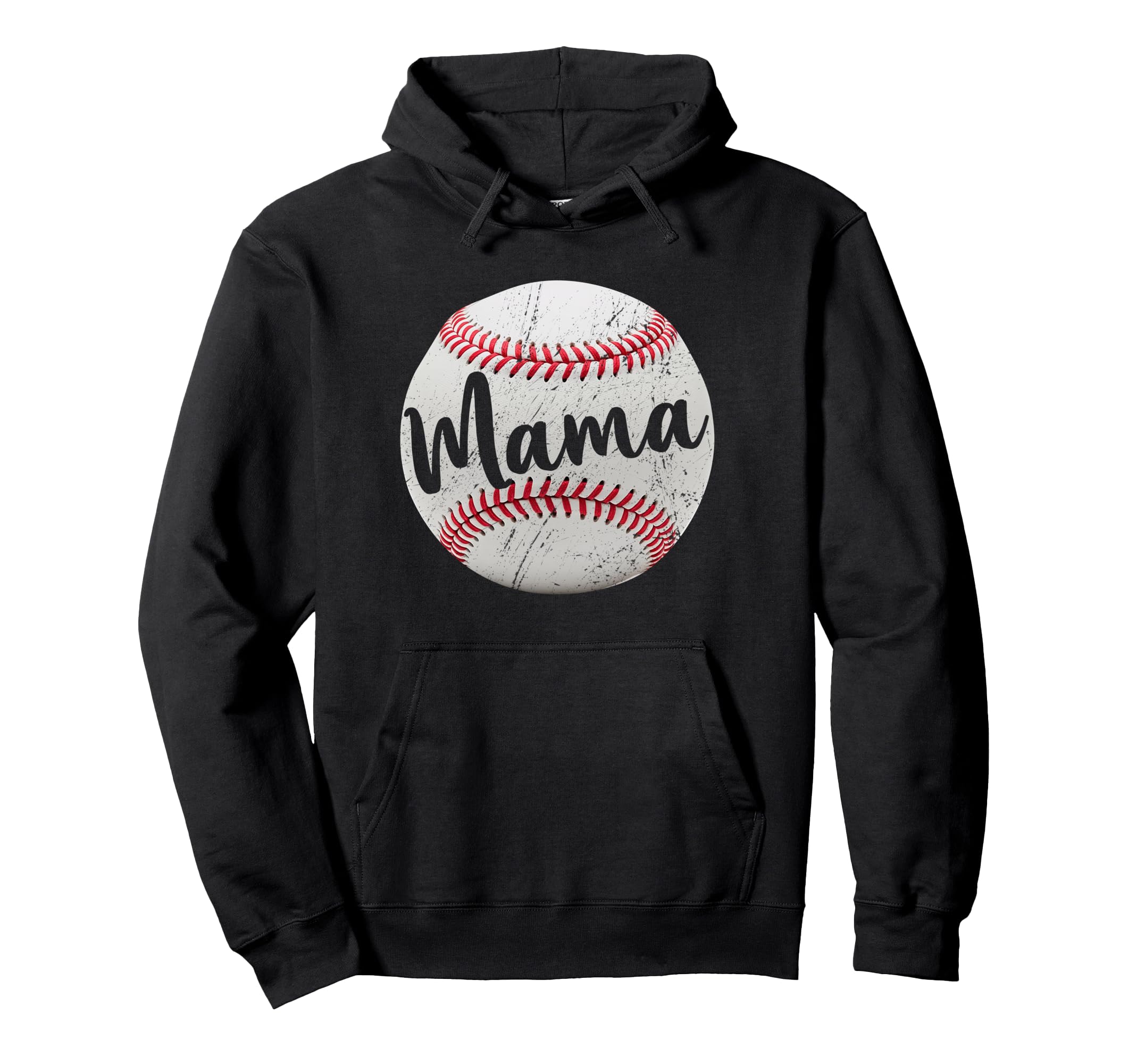 Baseball Mama Mom Mothers Day Baseball Hoodie - Trendy Graphic Men Women - T-Shirt, Sweatshirt, Hoodie