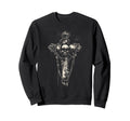 Gothic Cross Grunge Aesthetic Y2K Sweatshirt - Minimalist Print Men Women - T-Shirt, Sweatshirt, Hoodie
