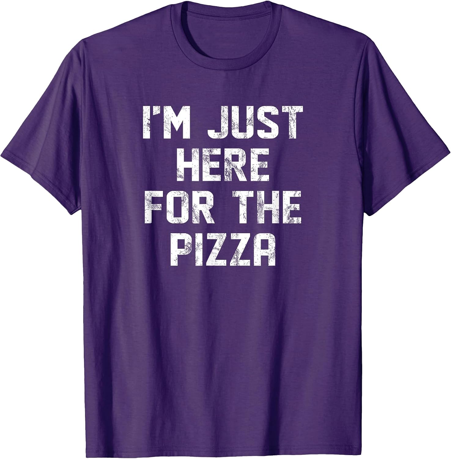 Just Here For The Pizza - Adult & Kids T-Shirts, Sweatshirts & Hoodies apparel design preview 1