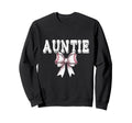 Coquette Baseball Bow Mom Sister Sweatshirt - Graphic Print for Adults - T-Shirt, Sweatshirt, Hoodie