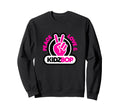 Kidz Bop Peace Love Sweatshirt - Aesthetic Graphic for Adults - T-Shirt, Sweatshirt, Hoodie