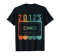 2012S Cassette Tape Birthday T-Shirt - Aesthetic Graphic Men Women - T-Shirt, Sweatshirt, Hoodie