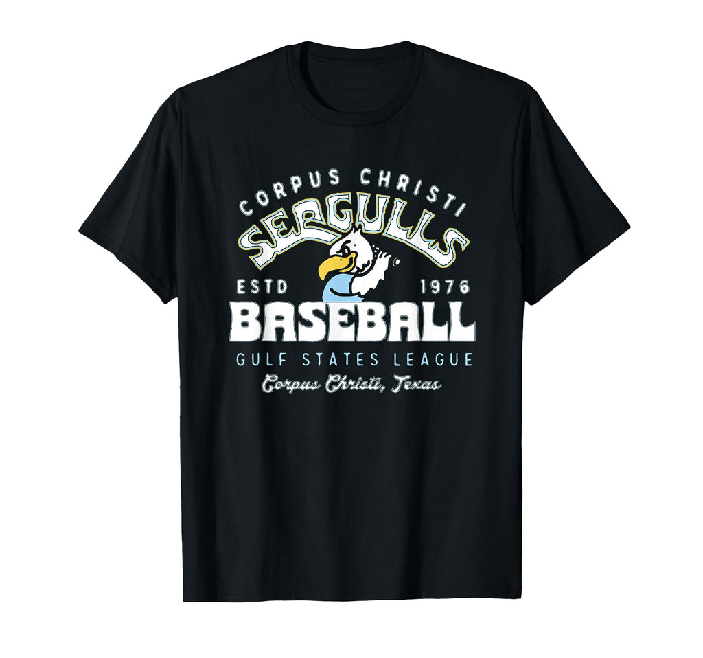 Corpus Christi Seagulls Defunct T-Shirt - Novelty Apparel for Adults - T-Shirt, Sweatshirt, Hoodie