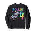 Roller Skates Birthday Outfit Sweatshirt - Casual Everyday Wear for Adults - T-Shirt, Sweatshirt, Hoodie