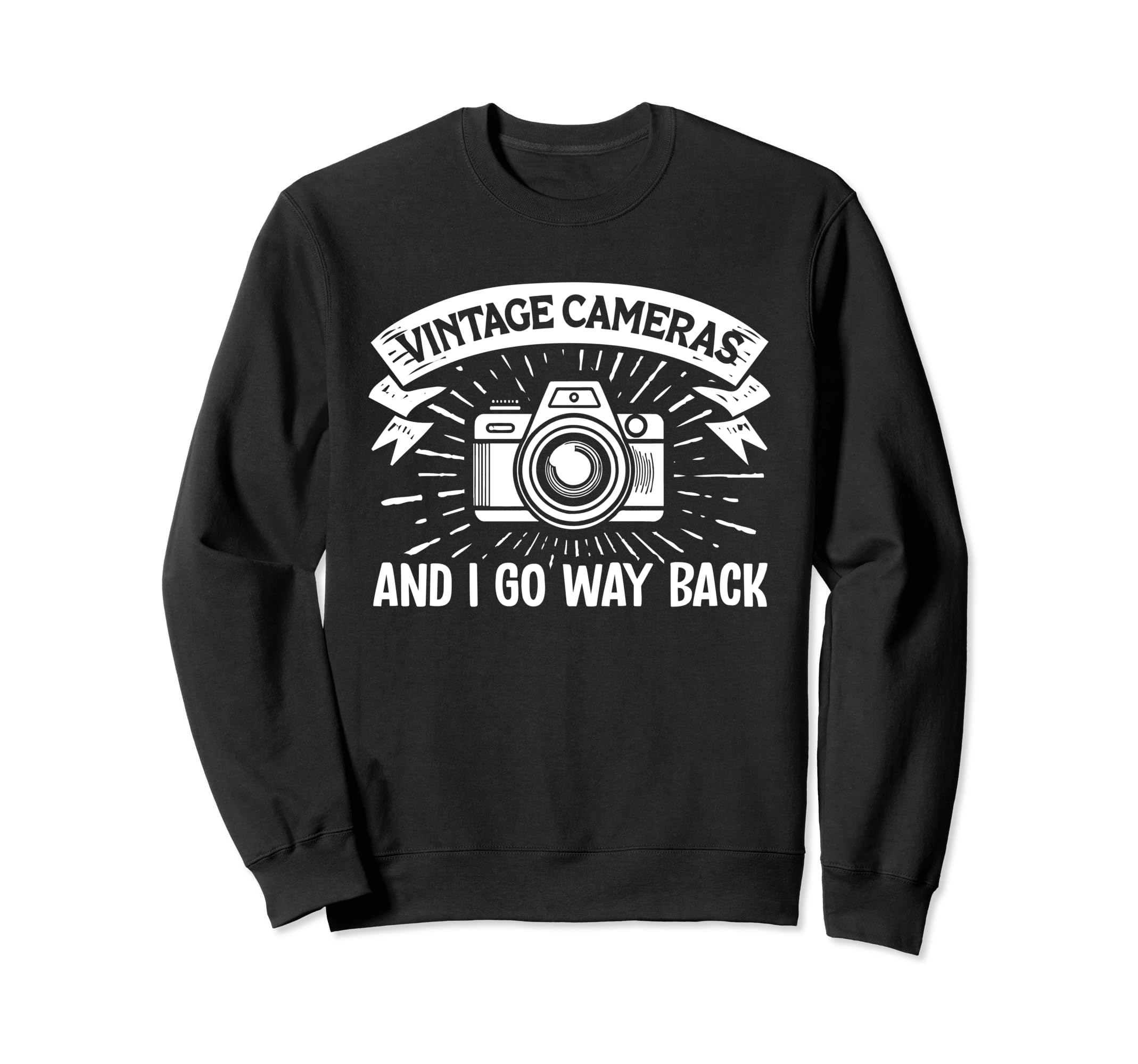 Shutterbug Spirit Cameras And I Go Sweatshirt - Graphic Print Men Women - T-Shirt, Sweatshirt, Hoodie