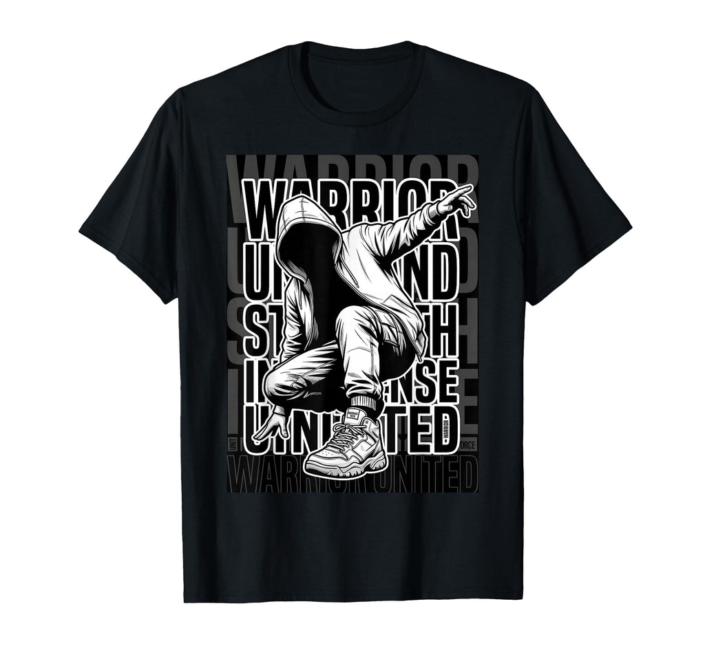 Hip Hop Old School Warrior T-Shirt - Casual Everyday Wear for Adults - T-Shirt, Sweatshirt, Hoodie