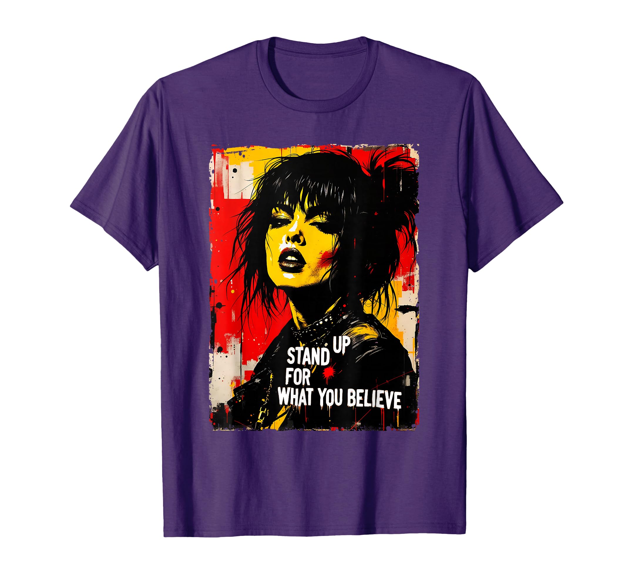 Punk Graffiti Grunge 90S Distressed T-Shirt - Graphic Print Unisex - T-Shirt, Sweatshirt, Hoodie