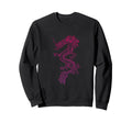 Red Japanese Dragon Y2K Aesthetic Sweatshirt - Fun Novelty Design Unisex - T-Shirt, Sweatshirt, Hoodie