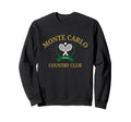 Monte Carlo Country Club Tennis Sweatshirt - Unique Graphic for Adults - T-Shirt, Sweatshirt, Hoodie